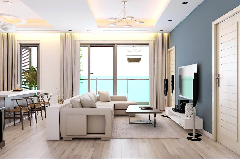 Nội thất căn hộ 2 phòng ngủ đẹp